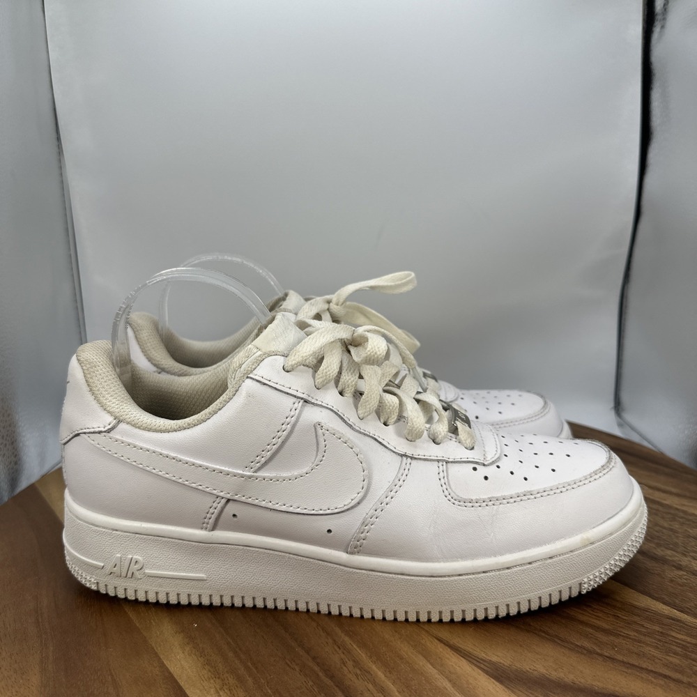 Nike Air Force 1 '07 Low Top Shoes Sneakers White 315122-111 Men's 8.5